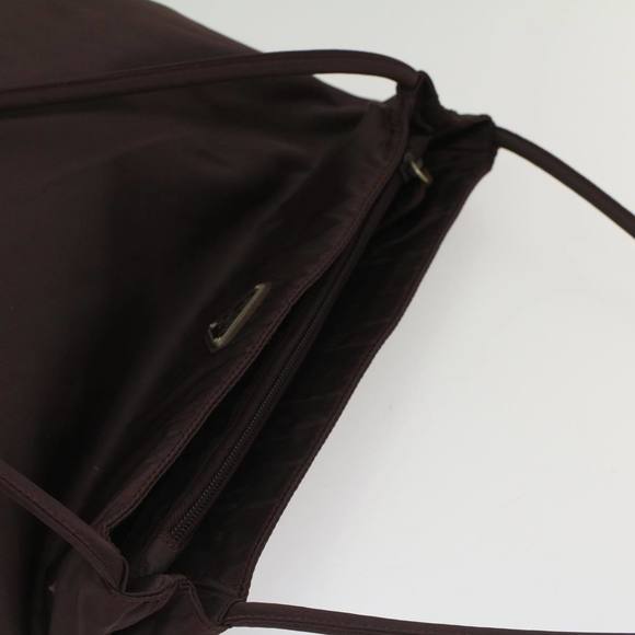 PRADA Shoulder Bag Nylon Brown Auth bs7444 - Picture 7 of 16